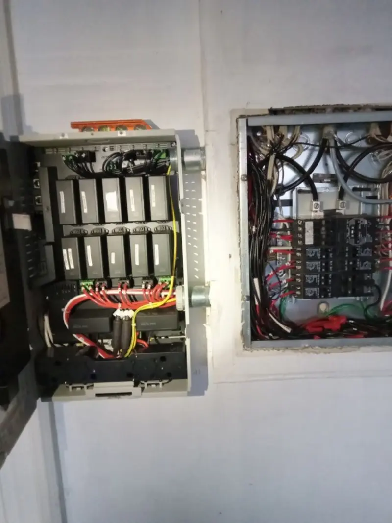 Electrical panel upgrade completed for Indoor Lighting Installation in Hazlehurst